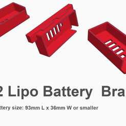 Tamiya-TT02-battery-tray.png Fichier 3D Tamiya TT 02 Lipo Battery Tray・Objet imprimable en 3D à télécharger