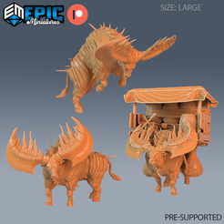 Epic-Bull.png Epic Bull Set ‧ DnD Miniature ‧ Tabletop Miniatures ‧ Gaming Monster ‧ 3D Model ‧ RPG ‧ DnDminis ‧ STL FILE
