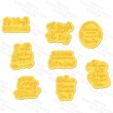 14141-—-копия.jpg Motivational Quotes lettering cookie cutter set of 8