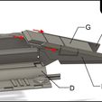 ImperialShuttleInstructions_Page_03.jpg Free STL file Lambda-Class Imperial Shuttle Kit Card・3D printable object to download