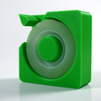 02bis.png STL-Datei Klebebandabroller kostenlos・3D-druckbares Design zum herunterladen