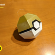 IMG_20201216_173816.png Fichier 3D gratuit Décoration de boîte de Pokeball pliable・Modèle pour imprimante 3D à télécharger