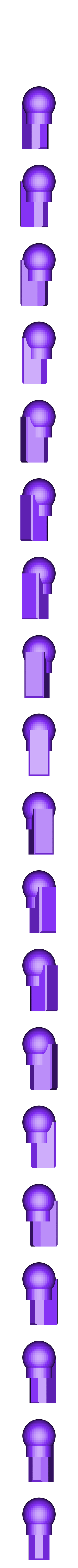 4_Righthand9_Elbow3_Balljoint.stl パワーレンジャー サンダー・メガゾード