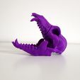 bonehead_2.jpg Archivo STL gratis BONEHEADS: Wolf Skull & Jaw Bone - PROMO - 3DKITBASH.COM・Diseño por impresión en 3D para descargar
