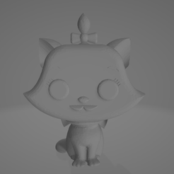 Captura-de-pantalla-2023-05-30-201050.png STL-Datei Marie Aristocats Funko Typ・Modell zum Herunterladen und 3D-Drucken