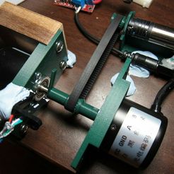 6mm-shaft-coupler.JPG Free 3D file GT2 pulley 17T with shaft coupler, flag・Template to download and 3D print