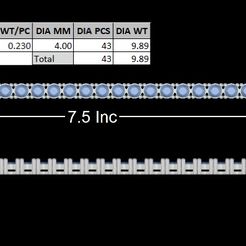 1.jpeg STL-Datei Tenis Bracelate・3D-druckbare Vorlage zum herunterladen