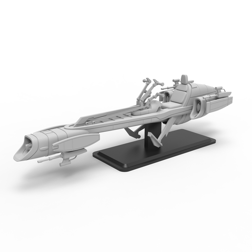 ⭐ Star Wars BARC speeder・ STL File for 3D printing・Cults