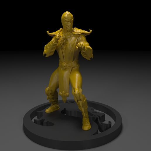 2.jpg Free 3D file Scorpion Mortal Kombat 3D Printing・3D printing template to download, paltony22