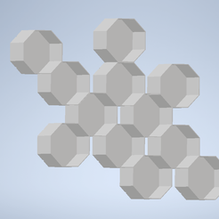 Fichier STL Panneau mural hexagonal A09 - Décoration intérieure 🪞・Design  imprimable en 3D à télécharger・Cults
