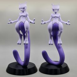 Mewtwo05.jpg Archivo 3D POKEMON - MEWTWO・Idea de impresión 3D para descargar