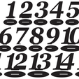2020-01-28-9.png Vectors Laser Cutting - 14 Numbers With Base For Tables 1 - 15