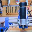 61f8e49342a8ebb1a66f94ef4ac25444_display_large.jpg STL-Datei Dremel CNC 500W spindle mount kostenlos・3D-Drucker-Modell zum herunterladen