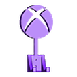 soporte con logo.STL Support for Xbox Controls