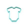 2.png Baby bodysuit 2 Cookie Cutters | STL Files