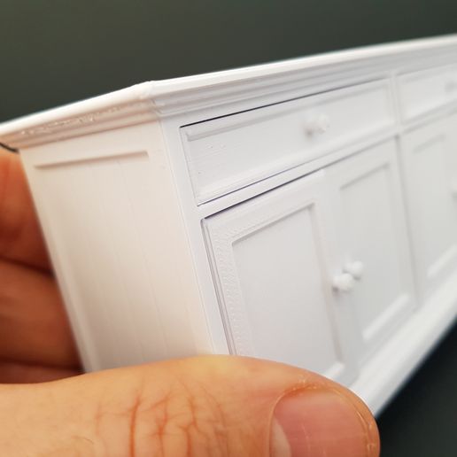 20230827_120035.jpg Miniature Double Sideboard with working drawers and doors - Miniature Furniture 1/12 scale