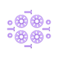 Wheel_set.stl Math learning train locomotive 100% printable and robust