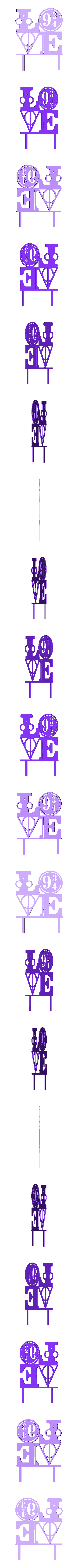 Incredible Krunk-Juttuli (1).stl Cake Topper Harry potter love