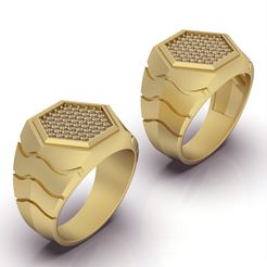keyshot-jewelry-scene-setup-set-3.10609.jpg STL file Lux ring・3D printer design to download