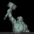 blender_zsT1s8Q2RY.png Figurine Thor, Low Key Thor Costume Marvel Rivals Clothed Custom Figurine Holiday GIft