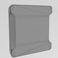 wf2.jpg Square one pocket serving tray relief 3D print model