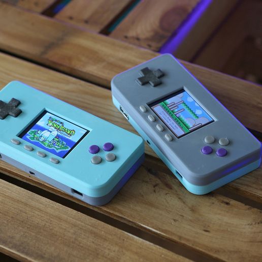 PiGRRL Zero Raspberry Pi Gameboy 3D model