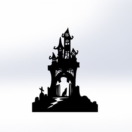 Castle - 3D model önizlemesi