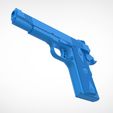 038.jpg Remington 1911 Enhanced pistol from the game Tomb Raider 2013 3D print model3