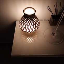 IMG_20191229_185435.jpg STL-Datei Lamp and vase・Design für 3D-Drucker zum herunterladen