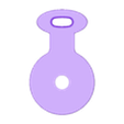 chipscheibe_longhole.stl Farbwechsel Chip, Chip für Einkaufwagen. Colour change chip, chip for shopping trolley.