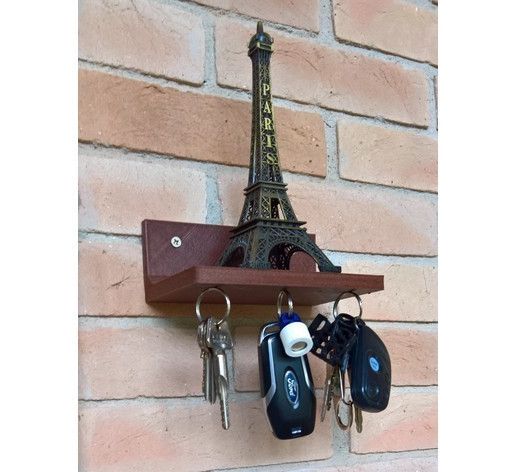 Magnetic Key Holder 3D model preview