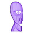 DivHeadModel_01_Dec.stl Pink Floyd - Division Bell cover inspired head