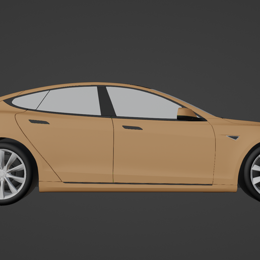 ⚡ Tesla Model S P90D・ STL File for ・Cults