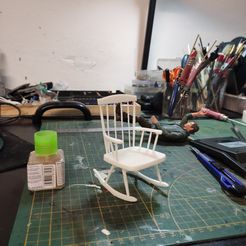 IMG_20210420_184519.jpg STL file Rocking chair 1/10・3D printing model to download