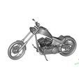 0a39711d1292506c986af3d248c29067_preview_featured.jpg Archivo STL gratis Motocicleta Harley Chopper・Diseño de impresión 3D para descargar