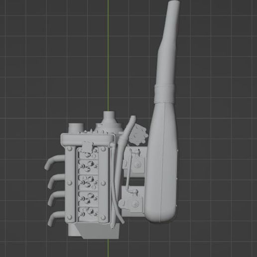 🏎️ Alpha GULIA TZ2 1965 engine・ STL File for 3D printing・Cults