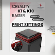 PRINT-SETTING-V2_VORSCHAU.png K1 & K1C RAISER / LID / TOP COVER / UPGRADE (VERSION 2) - CREALITY