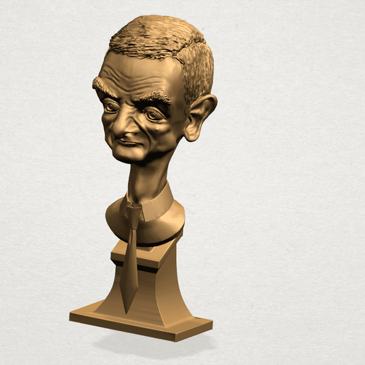 Sculpture of a man - B02.png Download free 3D file Sculpture of a man 01 • 3D printing design, GeorgesNikkei