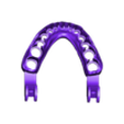Lowerjaw model.stl 3D Dental Jaws Replica with Detachable Teeth