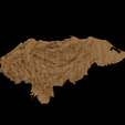2.png Topographic Map of Honduras – 3D Terrain