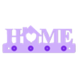 home.STL home design key-holder