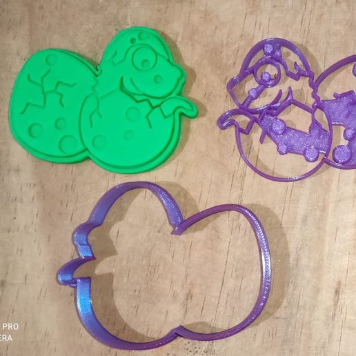 DINOHUEVO COOKIE CUTTER - 3D model önizlemesi