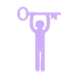 UM2_Bonhomme Porte Clef 54 v1.stl Keyrings
