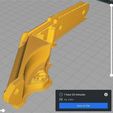 Cura_-_Pulley_frame_attachment_flat_mount.jpg Side Spool System for Sidewinder X1 by Atoban