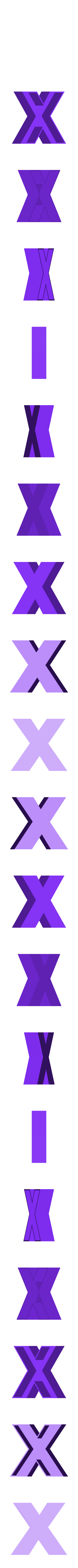 X_base.stl Ящики для писем