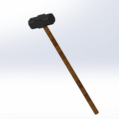 MARTILLO.png Fichier STL gratuit marteau de forgeron 1/16 accessoire outils échafaudage・Plan pour impression 3D à télécharger