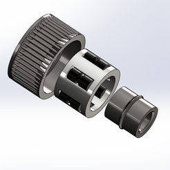 Lager.png Fichier STL Rouleau de jouet de Fidget / roulement à billes・Plan pour imprimante 3D à télécharger
