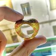 C90BF8EC-29E4-4350-A17F-F3933D2FFA52.jpeg LOVE RING and Mold Simply heart ring and mold . contest - #ANYCUBIC3D