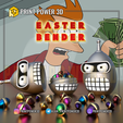 bender-huevoss2.png EASTER EGG - CONTAINER - BOX - CANDY BOX - STORAGE - STORAGE - BENDER