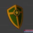 Captain_America_Hail_Hydra_Shield_3dprint_07.jpg Captain America Hail Hydra Supreme Shield - Marvel Cosplay 3D print model